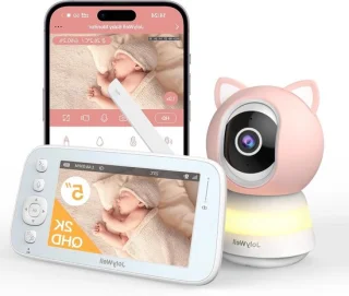 Babyfoon met camera - wit