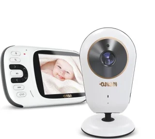 Babyfoon met camera wit