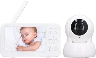 Babyfoon met camera - wit