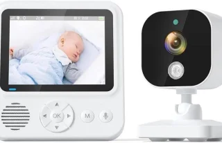 Babyfoon met camera - wit