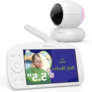Babyfoon met camera - wit