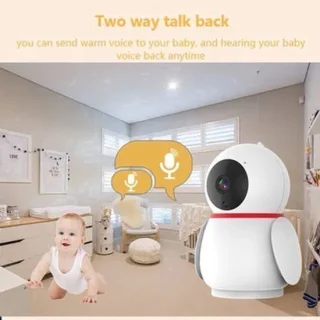 Babyfoon met camera - wit