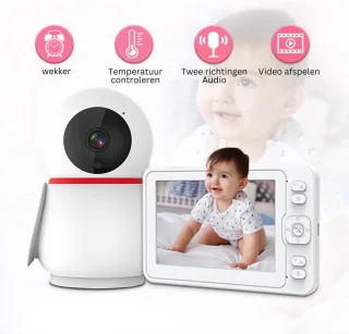 Babyfoon met camera - Wit