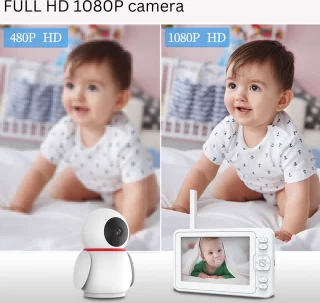Babyfoon met camera - Wit