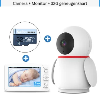 Babyfoon met camera - Wit