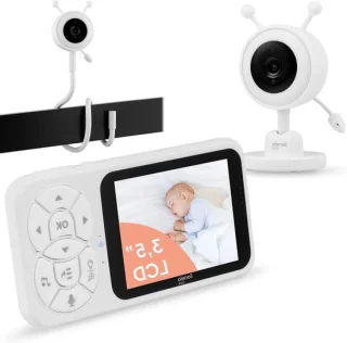 Babyfoon met camera - wit