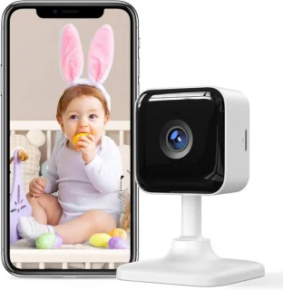 Babyfoon met camera - wit