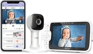 Babyfoon met camera wit