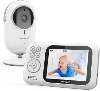 Babyfoon met camera - wit