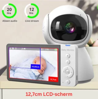 Babyfoon met camera - Wit