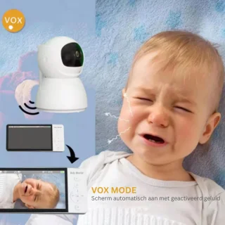Babyfoon met camera - Wit