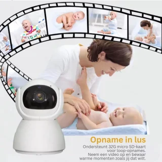 Babyfoon met camera - Wit