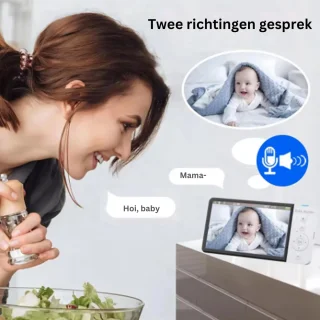 Babyfoon met camera - Wit