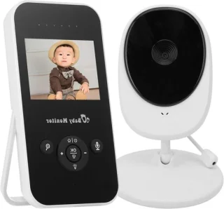 Babyfoon met camera - wit