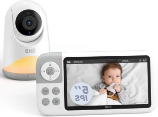 Babyfoon met camera - wit
