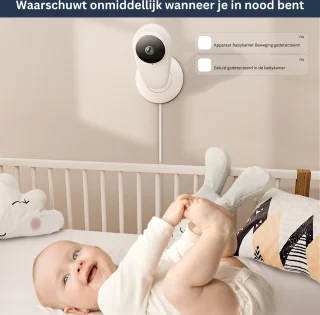 Babyfoon met camera - Wit