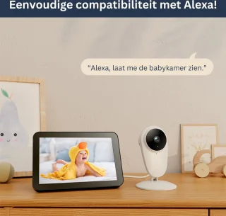 Babyfoon met camera - Wit