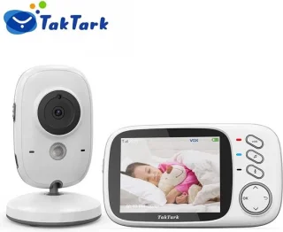 Babyfoon met Camera Wit/Zwart