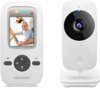 Babyfoon met camera - zilver