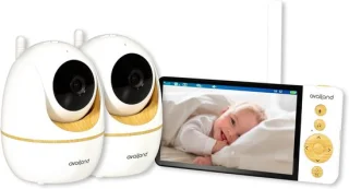 Babyfoon met twee camera's