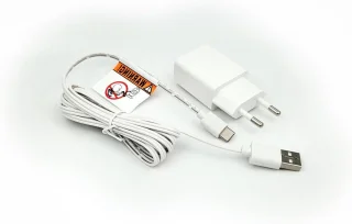 Babyfoon oplader - type D connector - zwart
