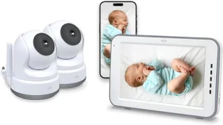 Babyfoon Royale video monitor wit