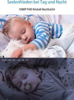 Babyfoon set met camera