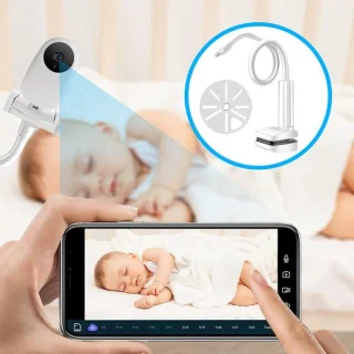 Babyfoon standaard - 0,5 meter - wit