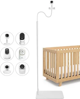 Babyfoon standaard camerahouder vloer wit