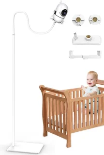 Babyfoon standaard vloerhouder wit