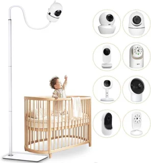 Babyfoon standaard zilver