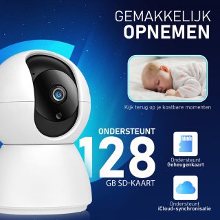 Babyfoon Ultra HD met Camera en App