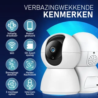 Babyfoon Ultra HD met Camera en App