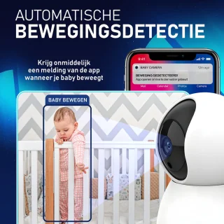 Babyfoon Ultra HD met Camera en App