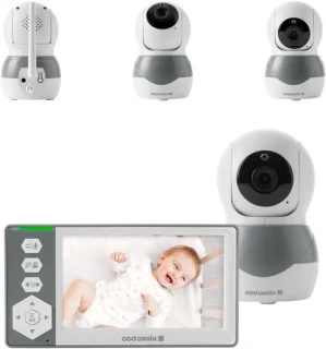 Babyfoon video monitor - grijs