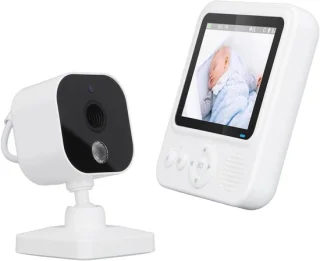 Babyfoon video monitor wit