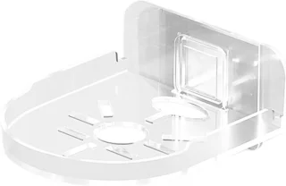Babyfoon wandhouder transparant 10x10 cm