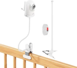 Babyfoon wandhouder zwart