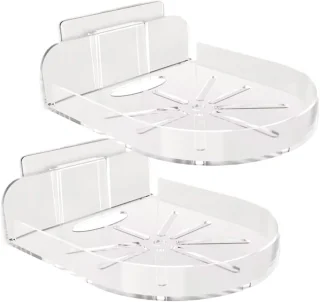 Babyfoon wandmontagebeugel 2 stuks wit
