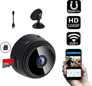 Babyfoon WiFi Beveiligingscamera 1080P HD Binnen Compact - NL