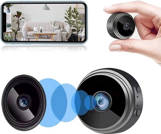 Compacte 1080P WiFi-camera voor eenvoudige binnenbewaking