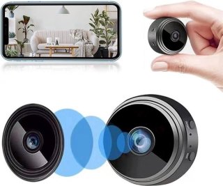 Babyfoon WiFi Beveiligingscamera 1080P HD Binnen Compact - NL