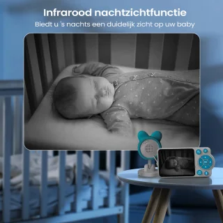 Babyfooncamera blauw