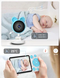 Babyfooncamera blauw