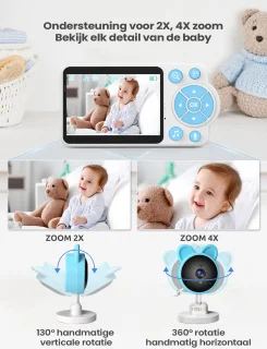 Babyfooncamera blauw