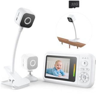 De Babyfooncamera met clip en houder in één oogopslag
