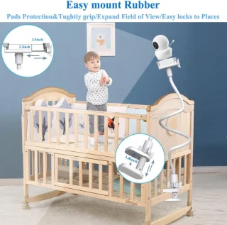 Babyfooncamera vloerstandaard 85,5 cm
