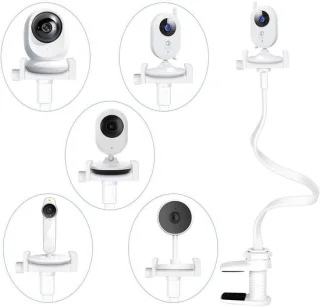 Babyfoonhouder - Babycamerahouder - Zwart