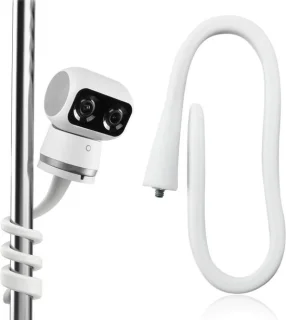 Babyfoonhouder - camera-arm - zwart