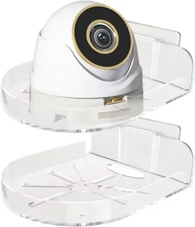 Babyfoonhouder camera beugel 2 stuks wit